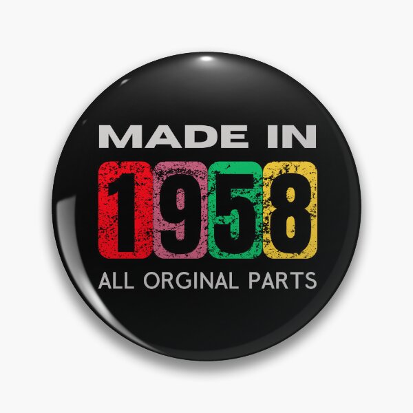 Item preview, Vintage 1958 - All Original Parts | Classic 1958 Birthday Gift designed and sold by Psycho-Crazy.