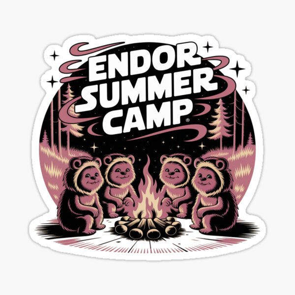 Vista previa del artículo con la obra «Campamento Endor | Campamento de verano de Endor | Ewok Endor», diseñado y vendido por ABOUZAKARIAE.