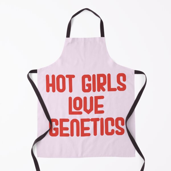 Item preview, Hot Girls Love Genetics - Red Bold Text designed and sold by Chubuter.