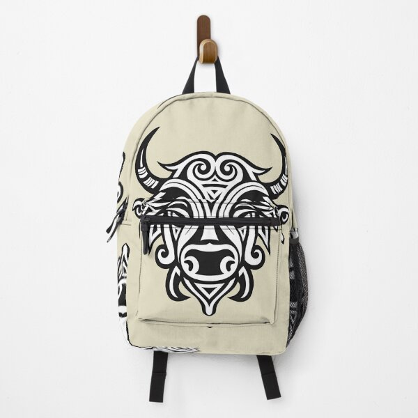 Item preview, Bull #6 Coloring Page Pattern designed and sold by DavidColoring.