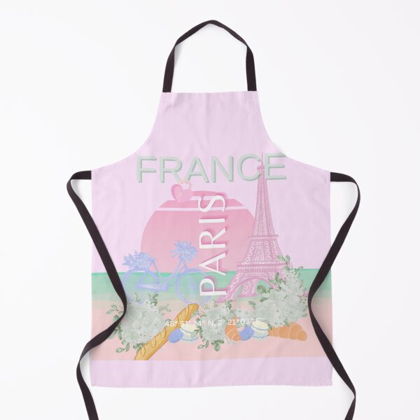 Item preview, Paris, France, Travel Art, Preppy, Pastel, Pink designed and sold by Magic Love Art Print.