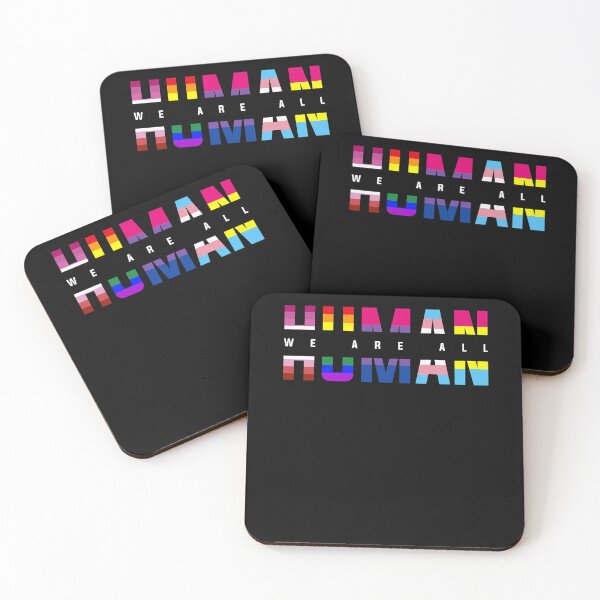 Item preview, We Are All Human LGBT Gay Rights Pride Parade Ally  designed and sold by Galactic-Sketch.