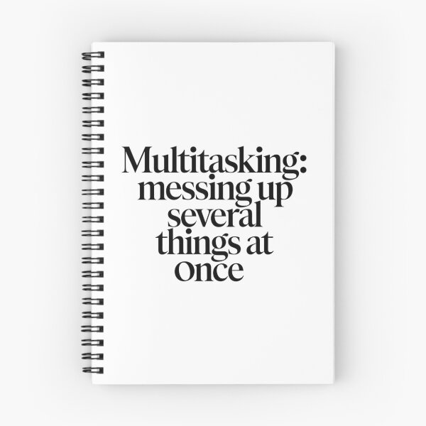 Item preview, Multitasking: Messing Up Several Things at Once designed and sold by SignumShop.