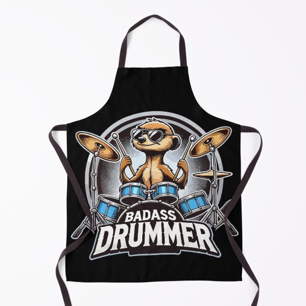 Item preview, Tough Drummer Meerkat Cool Gift designed and sold by Pineapple-Tree.
