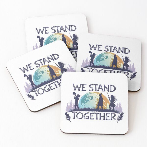 Item preview, Indigenous Solidarity: We Stand Together - Powerful Earth Day 2025 T-Shirt designed and sold by AnnDesignStudio.