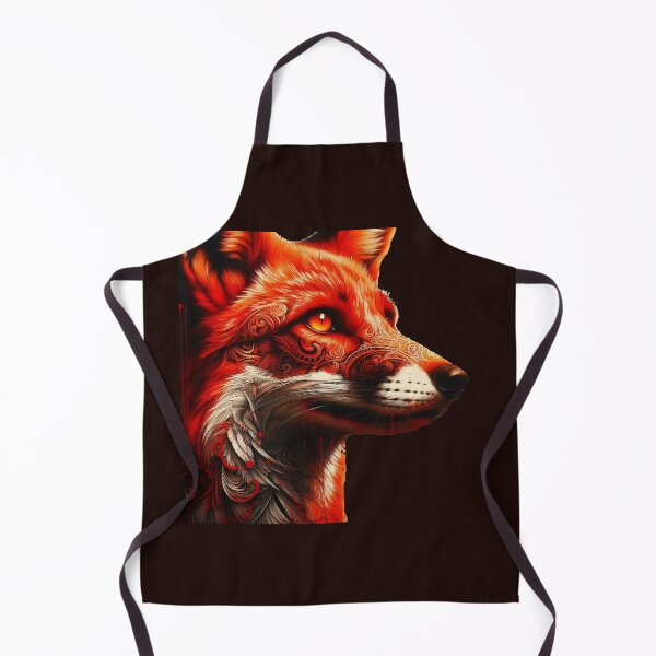 Item preview, wild wolf illustration art abstract designed and sold by Mudikeys.