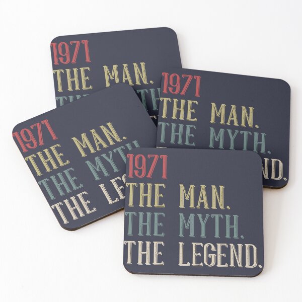 Item preview, 1971 The Man The Myth The Legend Cool 54th Birthday Gift Funny Vintage Retro Style 54 Year Old Bday Gifts for Men designed and sold by BCNDesign.