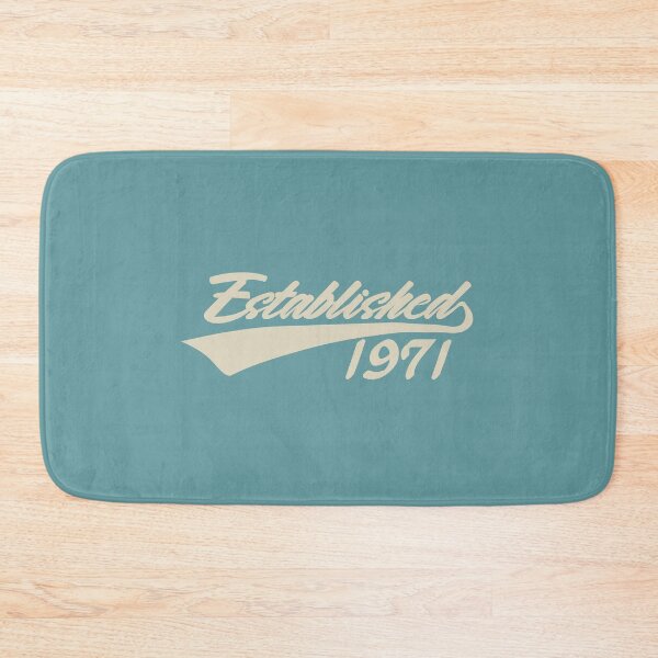 Item preview, Established 1971 Cool 54th Birthday Gift Funny Retro Vintage Style 54 Year Old Bday Gifts for Women Men designed and sold by BCNDesign.