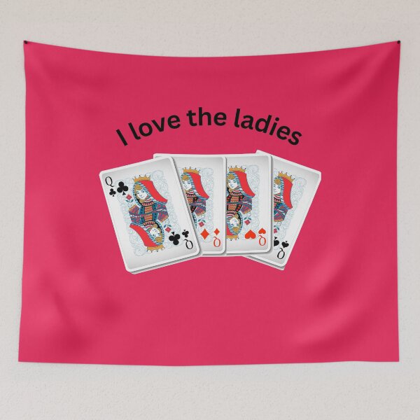 Item preview, I love the Ladies Poker design designed and sold by KoalityDesigns.