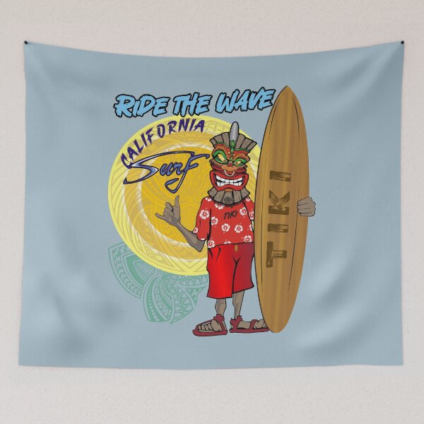 Item preview, California Tiki Surf vintage surfboard designed and sold by studioss76.