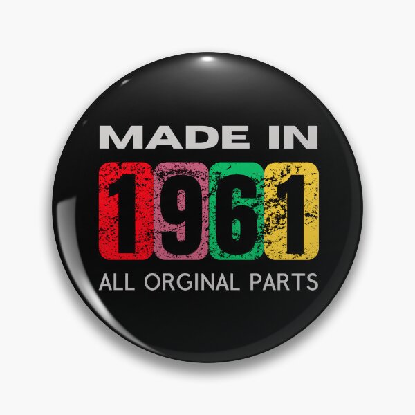 Item preview, Vintage 1961 - All Original Parts | Classic 1961 Birthday Gift designed and sold by Psycho-Crazy.