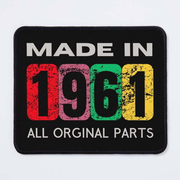 Item preview, Vintage 1961 - All Original Parts | Classic 1961 Birthday Gift designed and sold by Psycho-Crazy.