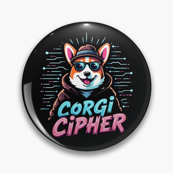 Artikelvorschau, Cyber Detective Corgi – Corgi Cipher High-Tech Mystery entworfen und verkauft von zoughlal.
