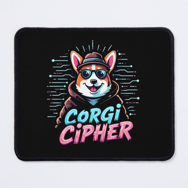 Item preview, Cyber Detective Corgi – Corgi Cipher High-Tech Mystery designed and sold by zoughlal.