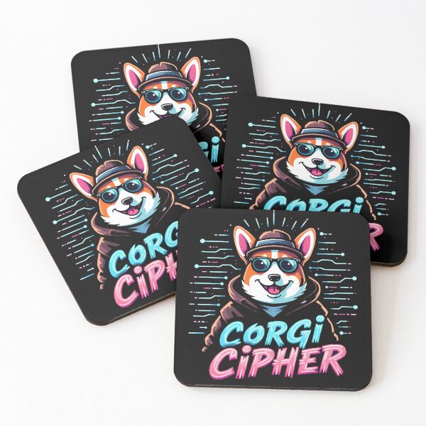 Item preview, Cyber Detective Corgi – Corgi Cipher High-Tech Mystery designed and sold by zoughlal.
