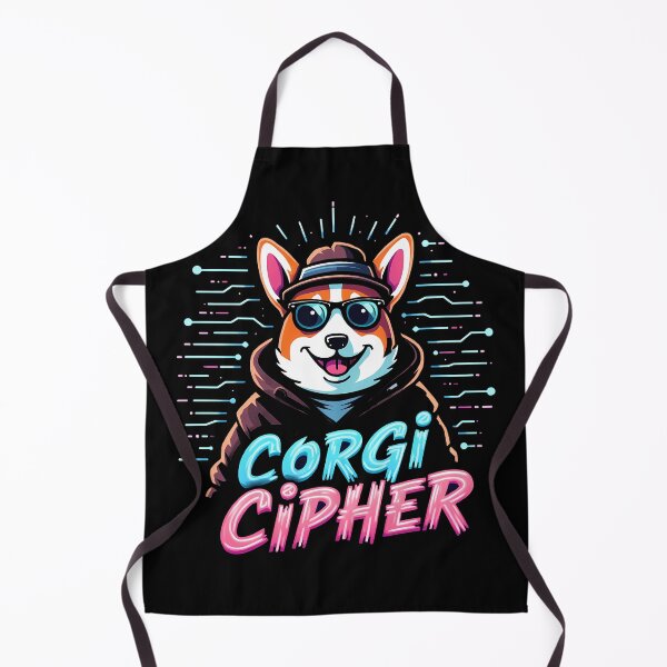 Item preview, Cyber Detective Corgi – Corgi Cipher High-Tech Mystery designed and sold by zoughlal.