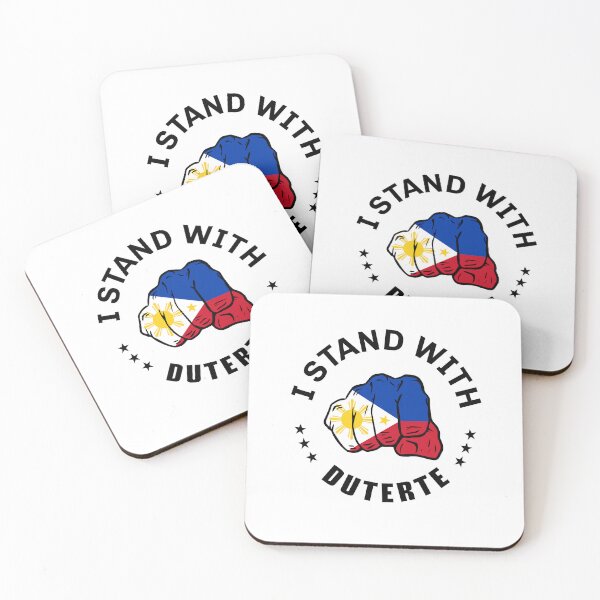 Item preview, I Stand with Duterte designed and sold by shirt-planet.