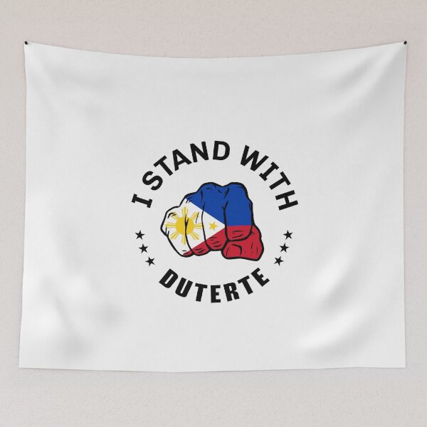 Item preview, I Stand with Duterte designed and sold by shirt-planet.