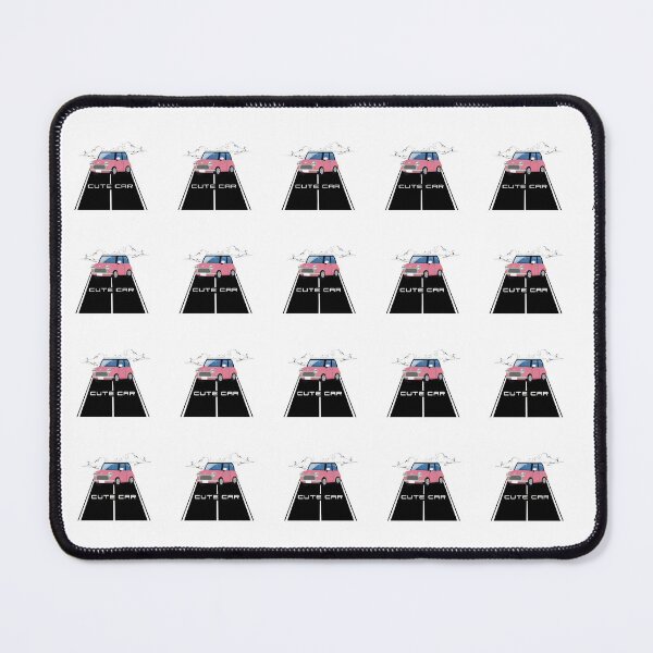 Item preview, Cute Pink Car on the Road designed and sold by KA-Design-Art.