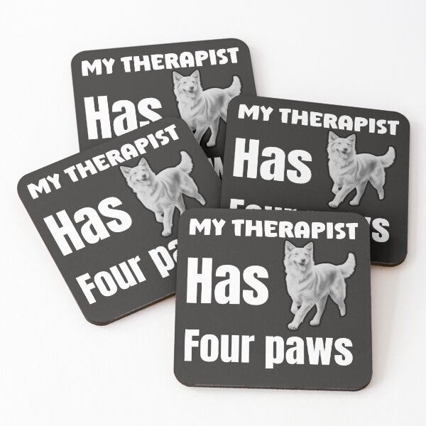 Item preview, My therapist has four paws designed and sold by Pawprintgallary.