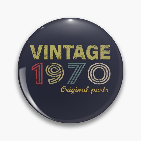 Item preview, Vintage 1970 Original Parts Cool 55th Birthday Funny Retro Style 55 Year Old Bday Gift for Women Men designed and sold by BCNDesign.