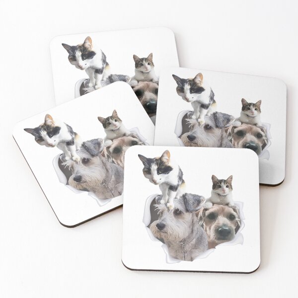 Item preview, Friendly and cuddly cats and dogs designed and sold by Stefy-Infinity.