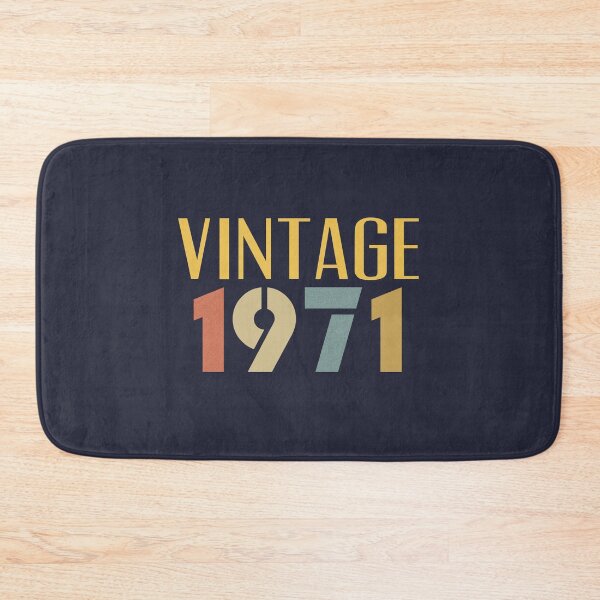 Item preview, Vintage 1971 Cool 54th Birthday Funny Retro Style 54 Year Old Bday Gift for Women Men designed and sold by BCNDesign.