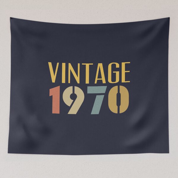Item preview, Vintage 1970 Cool 55th Birthday Funny Retro Style 55 Year Old Bday Gift for Women Men designed and sold by BCNDesign.