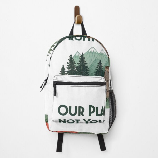 Item preview, Our Planet, Not Your Profit! Environmental Activism T-Shirt 2025 designed and sold by AnnDesignStudio.