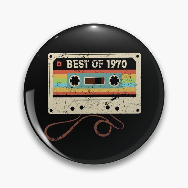 Item preview, Best of 1970 Cool 55th Birthday Funny Retro Vintage Cassette Tape 55 Year Old Bday Gift for Women Men designed and sold by BCNDesign.