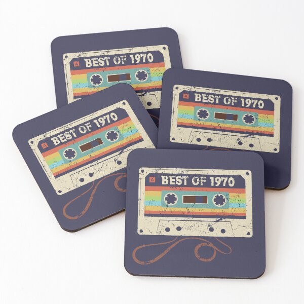 Item preview, Best of 1970 Cool 55th Birthday Funny Retro Vintage Cassette Tape 55 Year Old Bday Gift for Women Men designed and sold by BCNDesign.