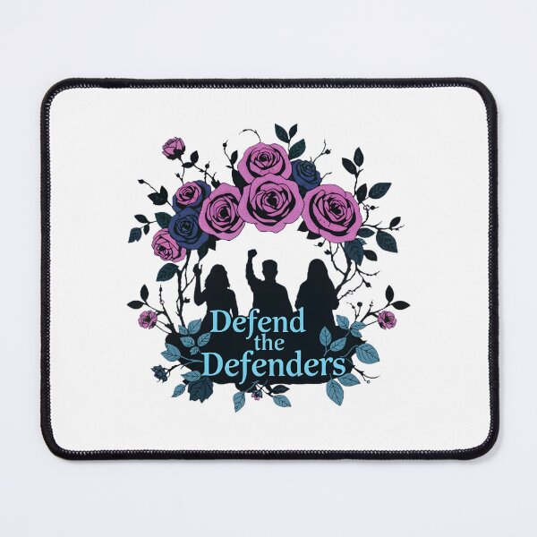 Item preview, Gothic Floral Solidarity Tee: Defend the Defenders 2025 designed and sold by AnnDesignStudio.