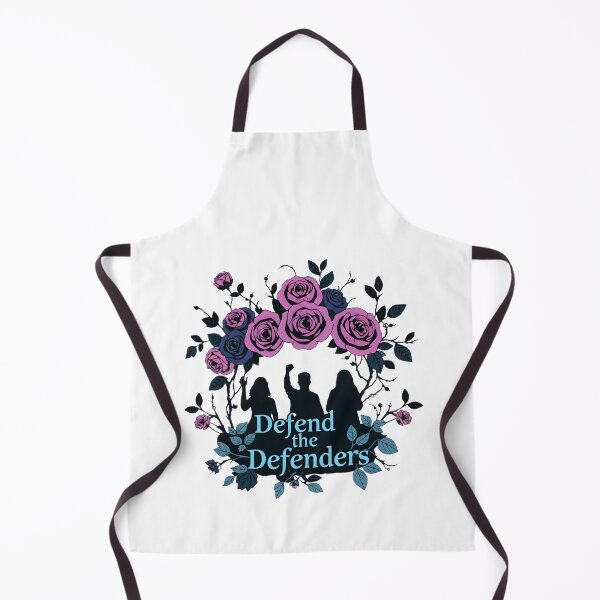 Item preview, Gothic Floral Solidarity Tee: Defend the Defenders 2025 designed and sold by AnnDesignStudio.