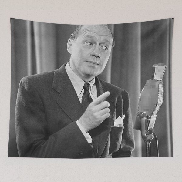 Item preview, Jack Benny BW designed and sold by TribeMystic.