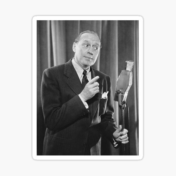 Aperçu de l'œuvre Jack Benny BW créée et vendue par TribeMystic.
