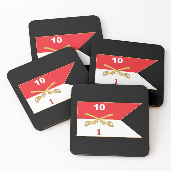 Artikelvorschau, 1. Schwadron - 10. Kavallerie-Guidon X 300 entworfen und verkauft von Military Insignia Products.