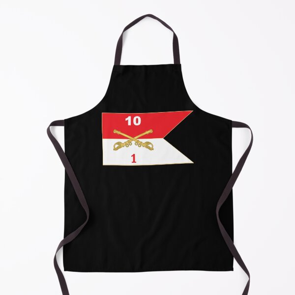 Item preview, 1st Squadron - 10th Cavalry Guidon X 300 designed and sold by Military Insignia Products.