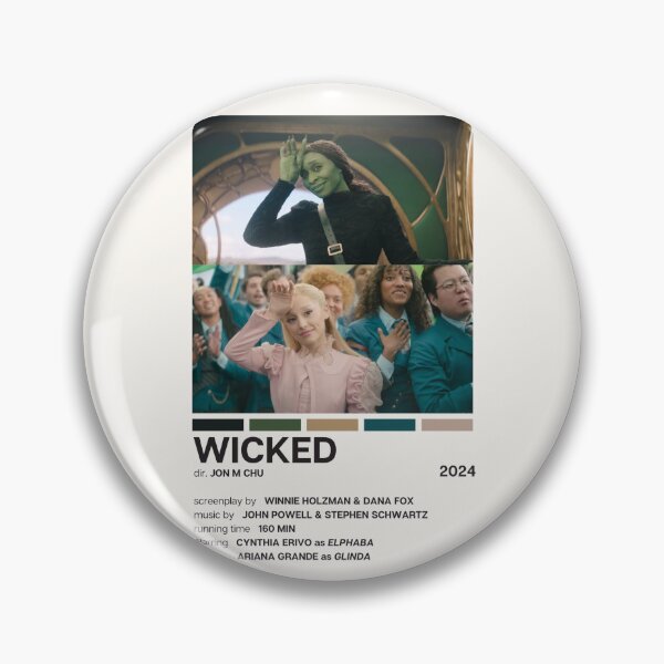 Item preview, Wicked (2024) Movie Poster designed and sold by YellowishCat15.
