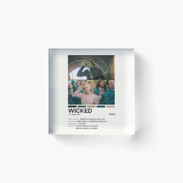 Item preview, Wicked (2024) Movie Poster designed and sold by YellowishCat15.