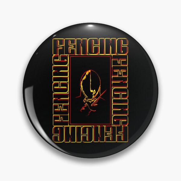 Item preview, Fencing Neon Fire – Dynamic Outline Art designed and sold by GuettoUnderClothing.