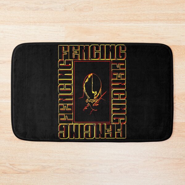 Item preview, Fencing Neon Fire – Dynamic Outline Art designed and sold by GuettoUnderClothing.