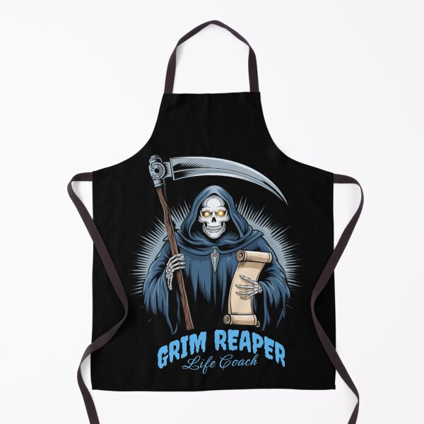 Item preview, Grim Reaper Life Coach Funny Dark Humor designed and sold by Bliss Find And Design.