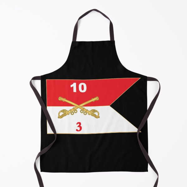 Item preview, 3rd Squadron - 10th Cavalry Guidon X 300 designed and sold by Military Insignia Products.
