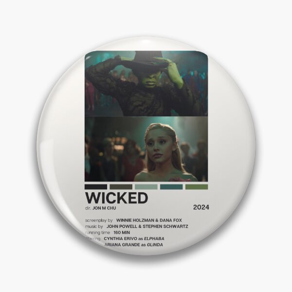 Item preview, Wicked (2024) Movie Poster designed and sold by YellowishCat15.