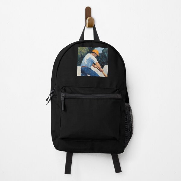 Item preview, Construction worker | Post-impressionist painting style designed and sold by ComicsFactory.