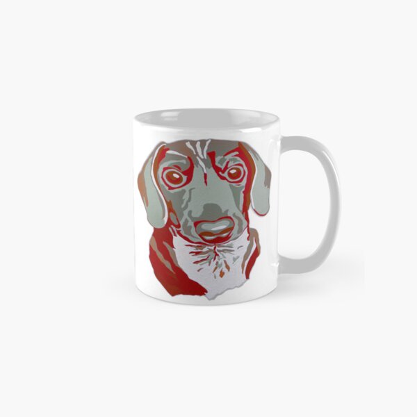 Item preview, Red Doxie: The painted sausage dog designed and sold by EnzoArtLab.