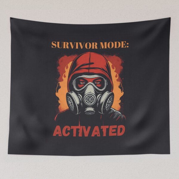 Item preview, Survivor Mode: Activated, Woman designed and sold by DLRand.