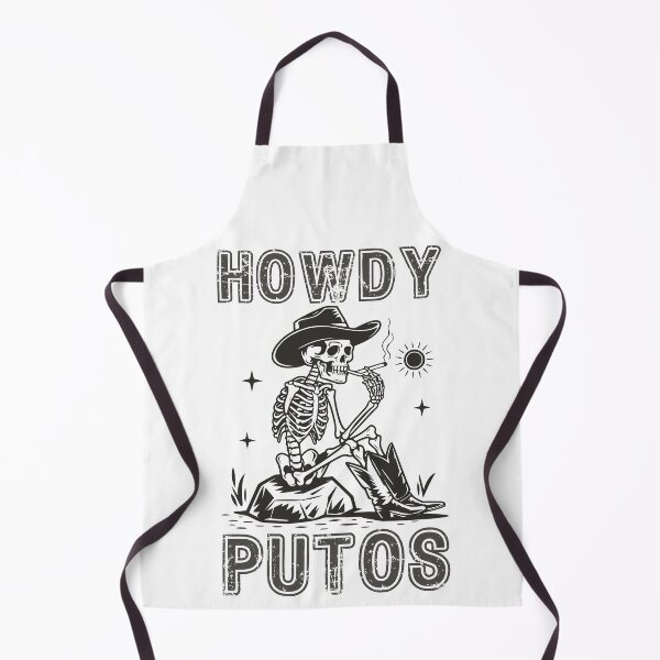 Item preview, Howdy Putos Funny Retro Cowboy Wild West designed and sold by ManiaGrania.