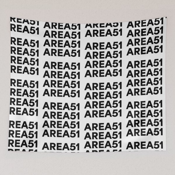 Item preview, Area 51 Typography designed and sold by JashJhaveri.