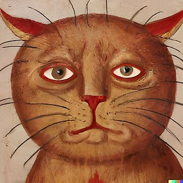 Imagen de la obra Pintura de gato medieval de primipromi